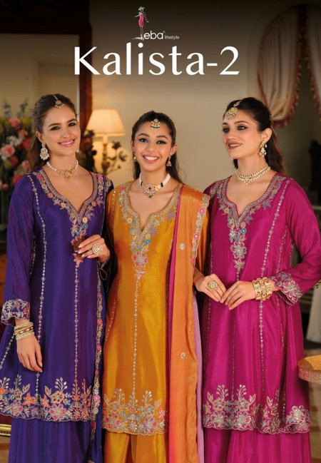 Kalista Vol 2 By Eba Chinon Wholesale Readymade Suits Suppliers In Mumbai
